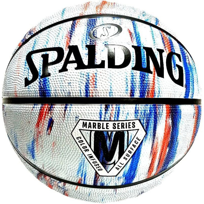 Баскетбольний м'яч Spalding TF-150, розмір 7, білий