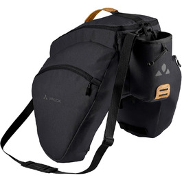 Сумка на багажник для електровелосипеда VAUDE eSilkroad Plus, універсальна, чорна, з кріпленням UniKlip