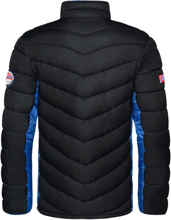 Зимова куртка Nebulus GRAFFITY для чоловіків, чорно-кобальтового кольору, розмір L