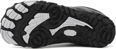 Дитячі босижні кросівки для хлопчиків та дівчаток, дихаючі, антиковзкі, легкі спортивні кросівки для ходьби та бігу, розмір EU 26-40 (39 EU, сірий)