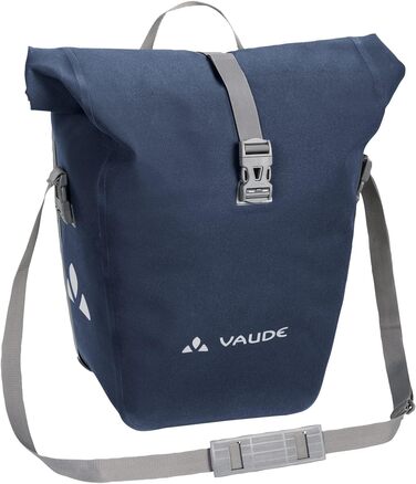 Велосипедна сумка VAUDE Aqua Back Deluxe Single 24 л, водонепроникна, на багажник, для заднього колеса, синя, Німеччина