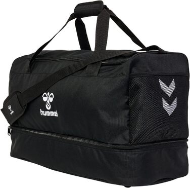 Спортивна сумка hummel Core 2.0 з відділенням для взуття, чорна, розмір M