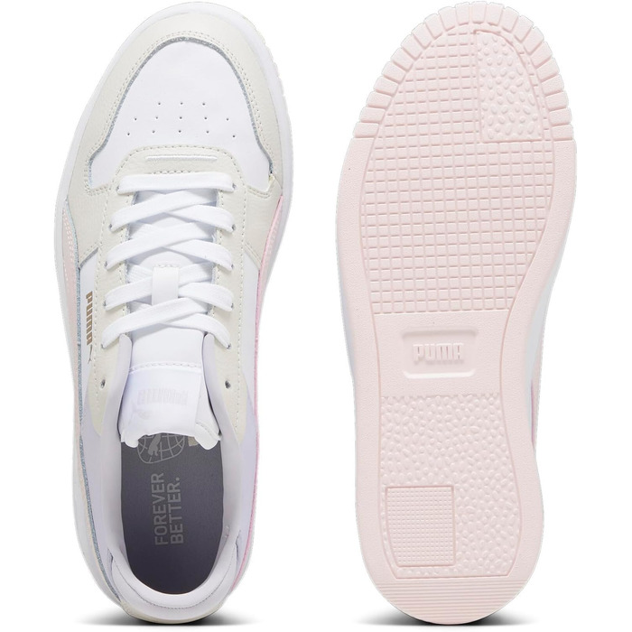 Жіночі кросівки PUMA Carina Street White Frosty Pink Alpine Snow, розмір 37 EU
