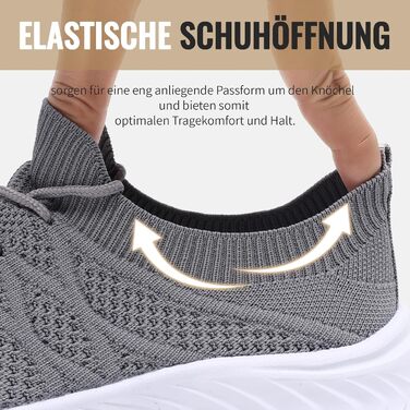 Жіночі кросівки: спортивні, зручні, для занять у залі, бігу та тенісу. Білі, світло-сірі (38 EU)