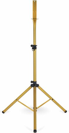 Stagecaptain DBS-1715 Bullseye Pro комплект для дартсу: професійна стілдардс дошка з сизалю, гумовий килимок, регульована стійка, 6 дротиків, 4 комплекти оперень, золото