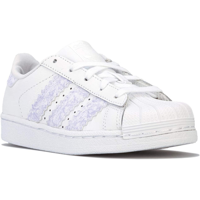 Дитячі кросівки Adidas Superstar J, білі, 28.5 EU (Унісекс)