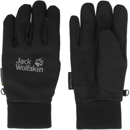 Рукавички Jack Wolfskin Supersonic, чорні, XS, одна штука