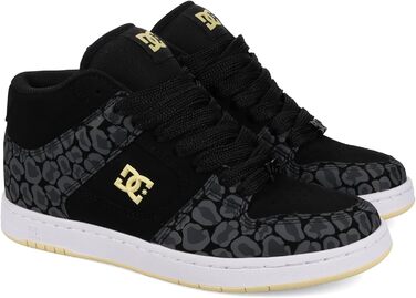 DC Shoes Manteca Mid - жіночі кросівки, чорно-білі, 40 EU