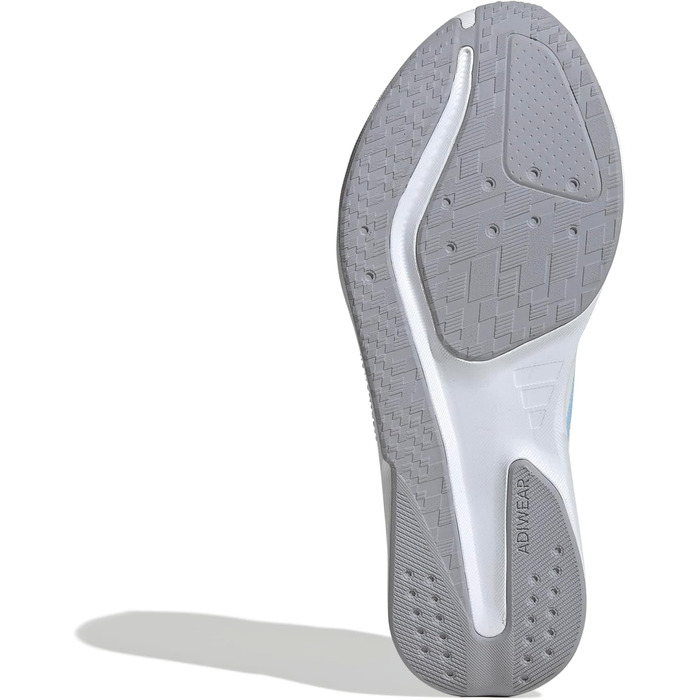 Кросівки для бігу Adidas Duramo RC2 жіночі, 41 1/3 EU, Clear Sky/Zero/Metalic Halo Silver