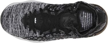 Дитячі баскетбольні кросівки Nike Lebron 17 Grade School (6.5, чорний/чорний/білий)