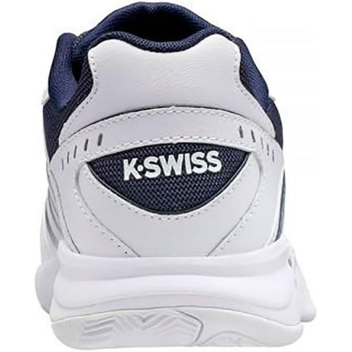 Тенісне взуття K-Swiss Receiver V для чоловіків (42 EU, білий, Peacoat, Silver)