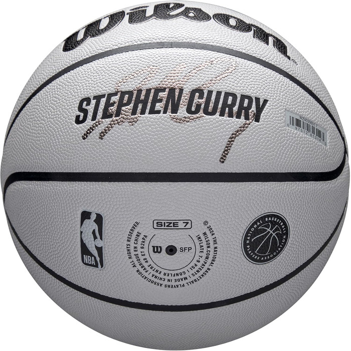 Баскетбольний м’яч Wilson NBA Player ICON UV Стеф Каррі