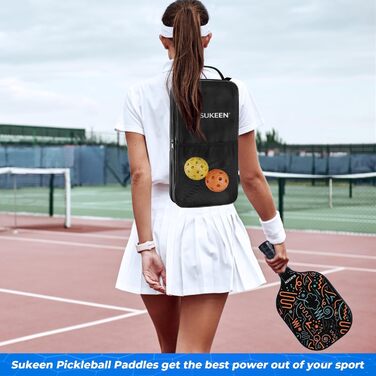 Набір ракет для піклболу Sukeen: 2 ракетки з фібергласовою поверхнею