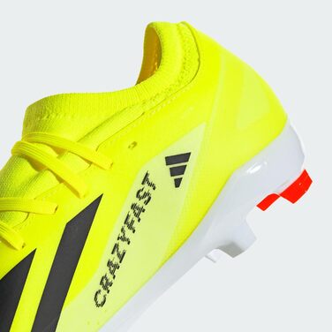 Кросівки футбольні adidas X Crazyfast 3 FG для штучного покриття, 42 EU, Solar Yellow/Core Black/Cloud White