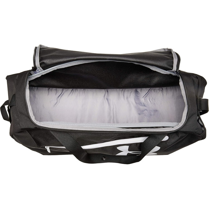 Спортивна сумка Under Armour UA Roland Duffle MD для чоловіків, універсальна та міцна, зручні відділення, чорна/біла, One Size