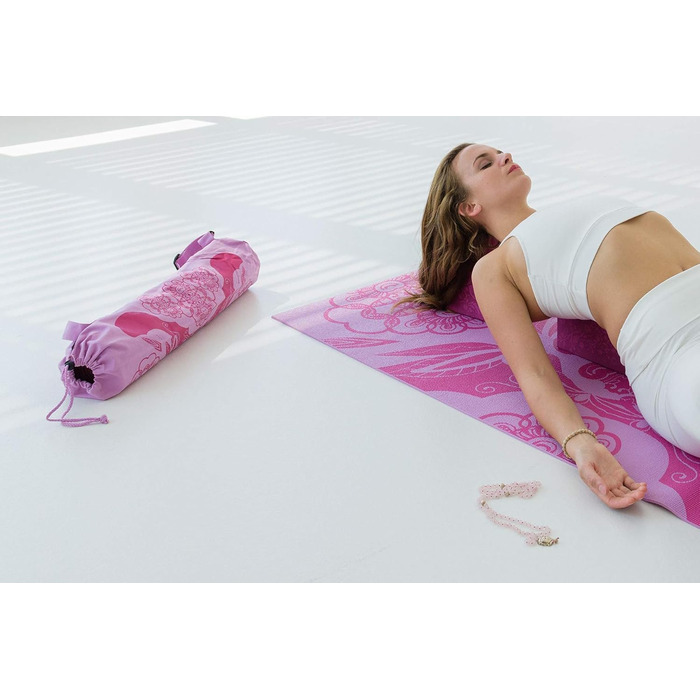 Сумка для йоги Yogistar Basic Art Collection, етнічний дизайн, універсальний розмір, бірюзова