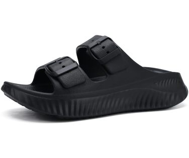 Жіночі спортивні сандалі KuaiLu для відновлення, з підтримкою склепіння стопи, ортопедичні, проти плоскостопості, чорні, розмір 40 EU