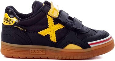 Дитячі фітнес-кеди Gresca Kid VCO S Munich - білі (27 EU, чорний/жовтий)