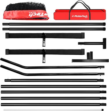 PickleTech 4.0: Портативна сітка для піклболу, 6.6 м, Outdoor, з сумкою, сертифікат USAPA