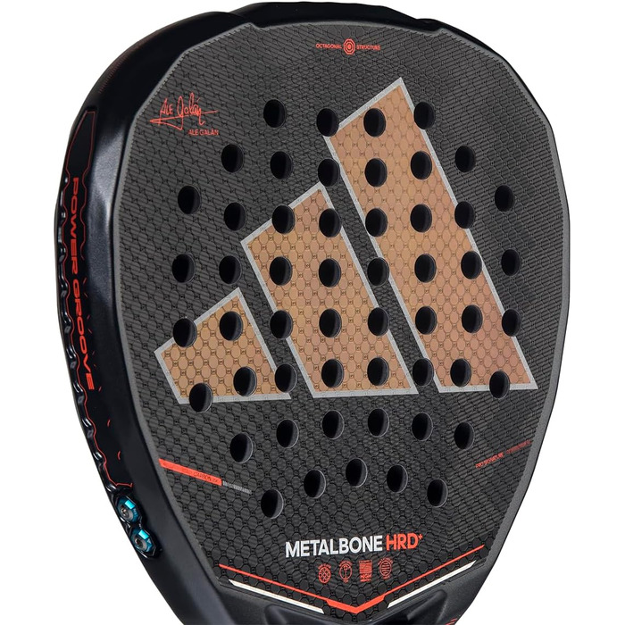 Ракетка для падел Adidas Metalbone HRD+ 2026 чорна - професійна, висока продуктивність