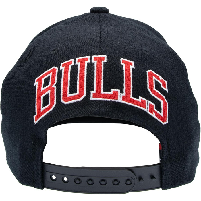 Кепка Mitchell & Ness NBA Classic Red Eazy Snapback з логотипом Bulls, червона, регульована