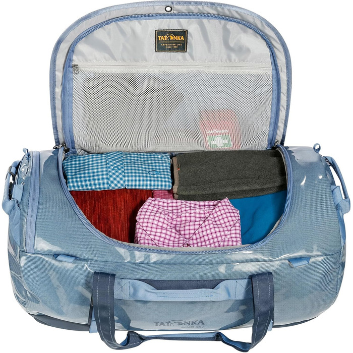 Сумка-рюкзак Tatonka Barrel 65 л, водонепроникна, Elemental Blue