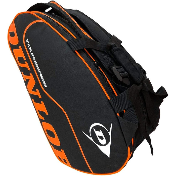 Сумка для падел-тенісу Dunlop Tour Intro Black/Orange 10316686 - Оригінальна спортивна сумка