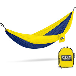 Гамак для кемпінгу ENO DoubleNest, 1-2 особи, спеціальне видання (Sapphire/Yellow)