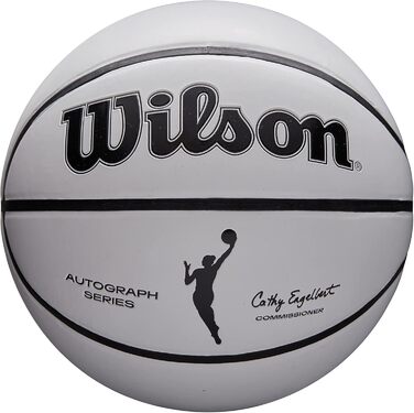 Баскетбольний м'яч WILSON WNBA для жінок, офіційний та міні, біло-оранжевий, серія Commemorative