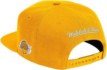 Кепка Mitchell & Ness Wildback Snapback HWC Los Angeles Lakers жовтого кольору