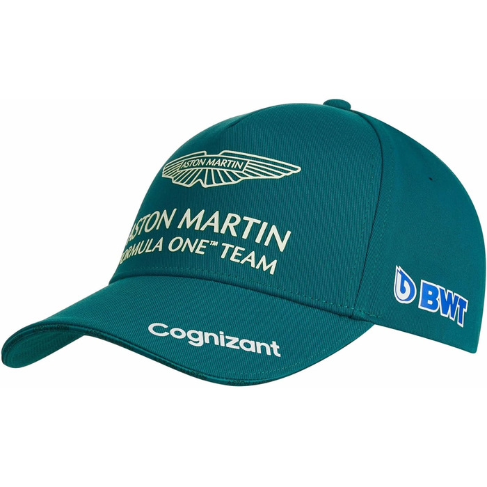 Кепка гонщика Себастьяна Феттеля, Aston Martin F1 Team, доросла, універсальний розмір, зелена