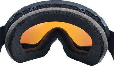 Гірськолижна маска Black Crevice Schladming для чоловіків і жінок, подвійна ударостійка лінза, антифог, UV 400, регульований розмір