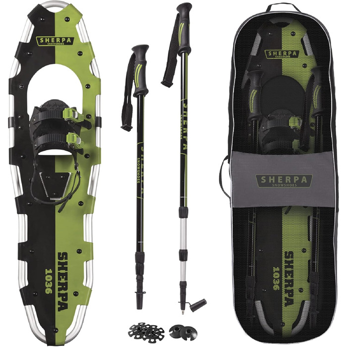 Снігоступи Yukon Charlie's Sherpa, набір 10 x 36 дюймів, для походів