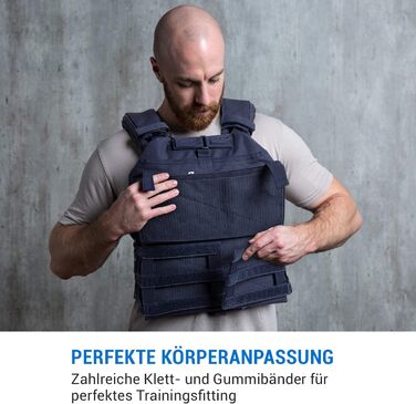 Capital Sports Battlevest 2.0 - Вага жилет для тренувань, 8.0/13.2 кг, у камуфляжі, синій, чорний, оливковий