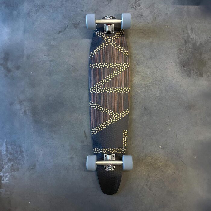 Лонгборд SWITCH Lynx Pintail 97 см для круїзингу, ABEC-9, склопластик, гнучкий, підвіски Paris V2 150 мм, для підлітків і дорослих, легкий, вироблено в Європі