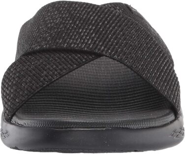 Зручні жіночі сандалії Skechers ON-The-GO 600 Dainty, чорного кольору, розмір 42 EU (широка колодка)