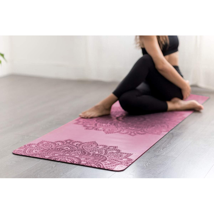 Еко-йога-мат Yoga Design Lab Infinity, антиковзкий, з ременем для перенесення, товстий, преміум якість
