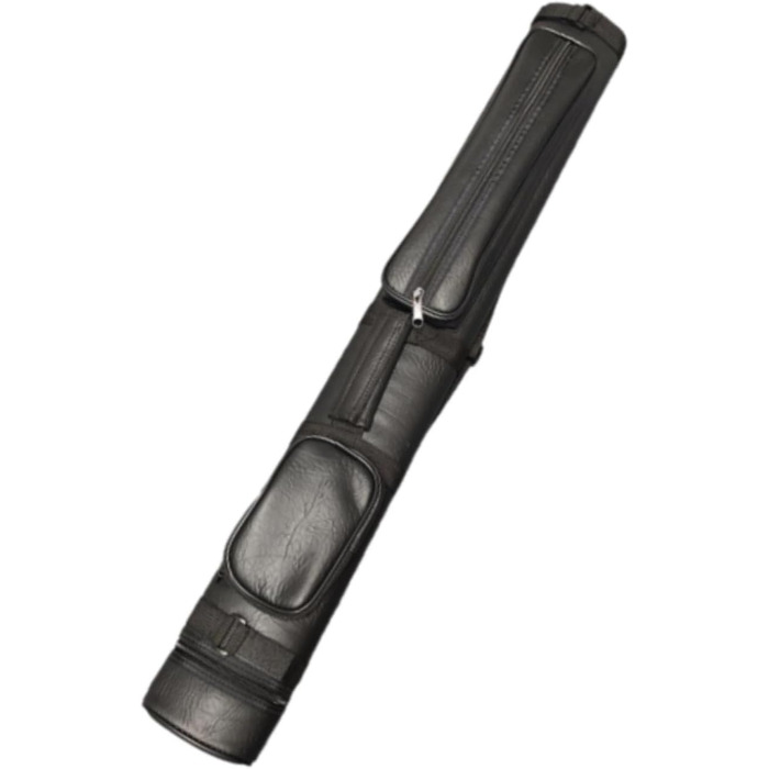 Чохол для кия Billard з 4 відділеннями: легкий, захисний, з PU-шкіри, овальний