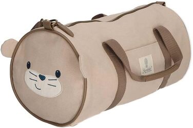 Дитяча дорожня сумка Sterntaler Otter Otti, персоналізована, для подорожей і спорту, вишивка імені, спортивна та плавальна сумка для хлопчика і дівчинки, бежевий