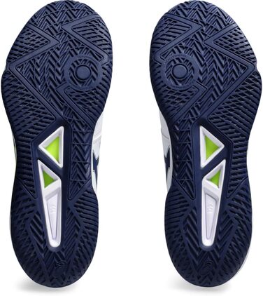 ASICS Gel-Tactic 12 чоловічі кросівки для залу 39 EU, біло-чорні