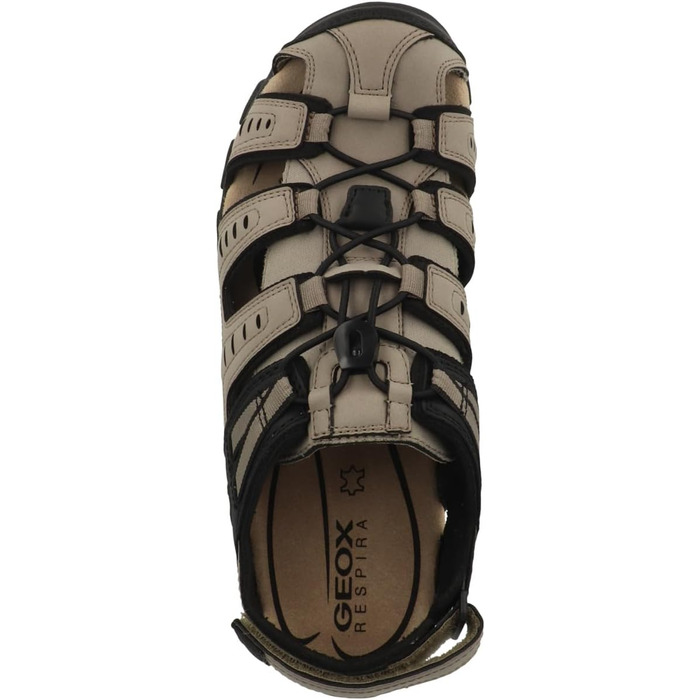 Чоловічі сандалі Geox Strada CSport (46 EU, Lt Taupe)