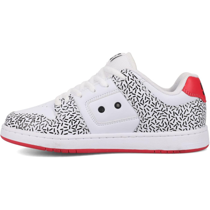 Кросівки DC Shoes Manteca для жінок, білі, чорні, рожеві, 42.5 EU