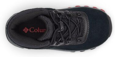 Трекінгові черевики Columbia Newton Ridge Amped Mid Rise для дітей (30 EU, Black Mountain Red)