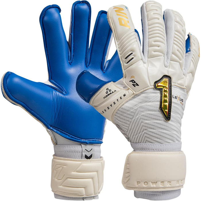 Воротарські рукавички Rinat Lexus GK Pro для дорослих, білі, розмір 11