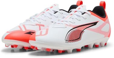 Дитячі футбольні бутси PUMA Ultra 5 Play Mg Jr (36 EU) – білий, чорний, червоний