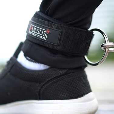 Набір фітнес-гумок для силових тренувань: резистентні гумки, дверний анкер, ручки, петлі для ніг, сумка | з додатком з відео-інструкціями