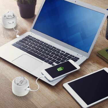 Ліхтар кемпінговий LED USB, 5200 mAh, 4 режими яскравості, регулювання, магнітний, для туризму та надзвичайних ситуацій