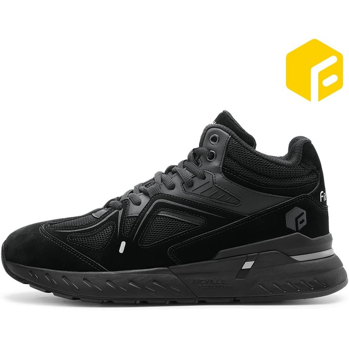 Чоловічі кросівки для бігу FitVille широкі (46 EU) - чорний, зручні, стильні, для ходьби та спорту