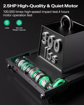 Компактна бігова доріжка Walking Pad для дому та офісу, під стіл