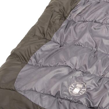 Сплячий мішок Coleman Big Basin -9°C: великий, для дорослих, з регульованою капюшоном та підкладкою з флісу